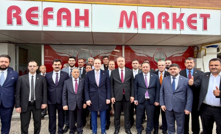 Fatih Erbakan’dan Oğuzeli Belediyesi’ne Anlamlı Ziyaret: Refah Market Açılışında Gövde Gösterisi