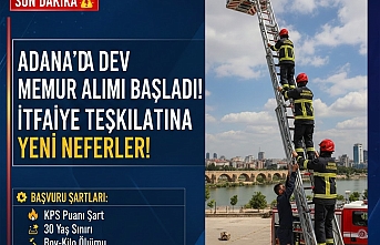 Adana Büyükşehir Belediyesi KPSS Puanıyla İtfaiye Eri Alacak (2026 Başvuru Detayları)
