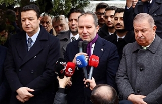 Fatih Erbakan ve Mahmut Arıkan Erbakan Hoca’nın...