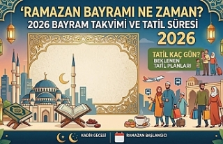2026 Ramazan Bayramı Ne Zaman? İşte Bayram Tatili...