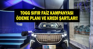 TOGG Sıfır Faiz Kampanyası Detayları: T10X ve T10F Güncel Fiyatlar ve Kredi Seçenekleri