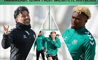 Konyaspor Göztepe Maçı Hazırlıklarını Tamamladı: İlhan Palut Galibiyete Kilitlendi
