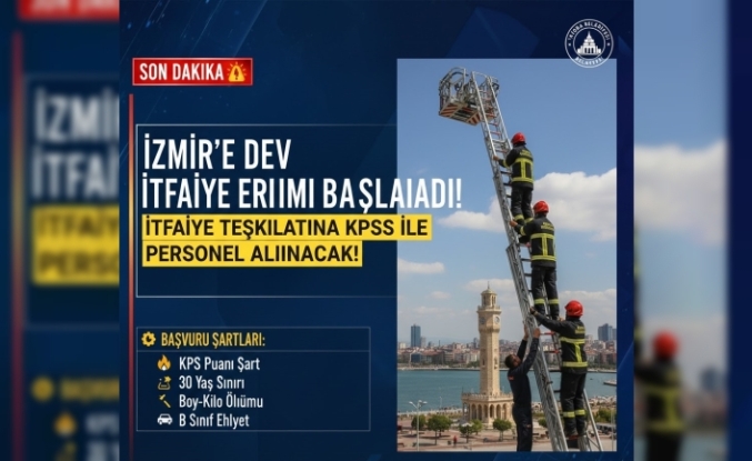 İzmir Büyükşehir Belediyesi KPSS ile Memur Alacak