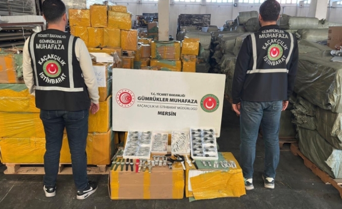 Mersin’de Dev Kaçakçılık Operasyonu: 1,5 Milyar Liralık